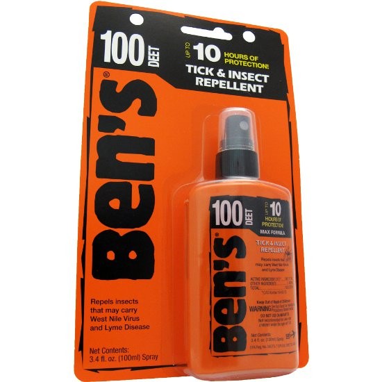 Ben's - 100 Tick and Insect Repellent 3.4oz Pump