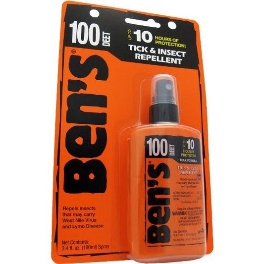 Ben's - 100 Tick and Insect Repellent 3.4oz Pump