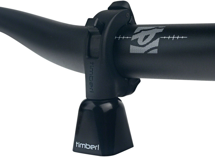 Timber - Model Yew! MTB Bell - Quick Release, Black - Black