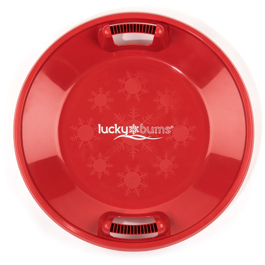 Luckybums - Snow Kids Plastic Saucer Sled - Pink