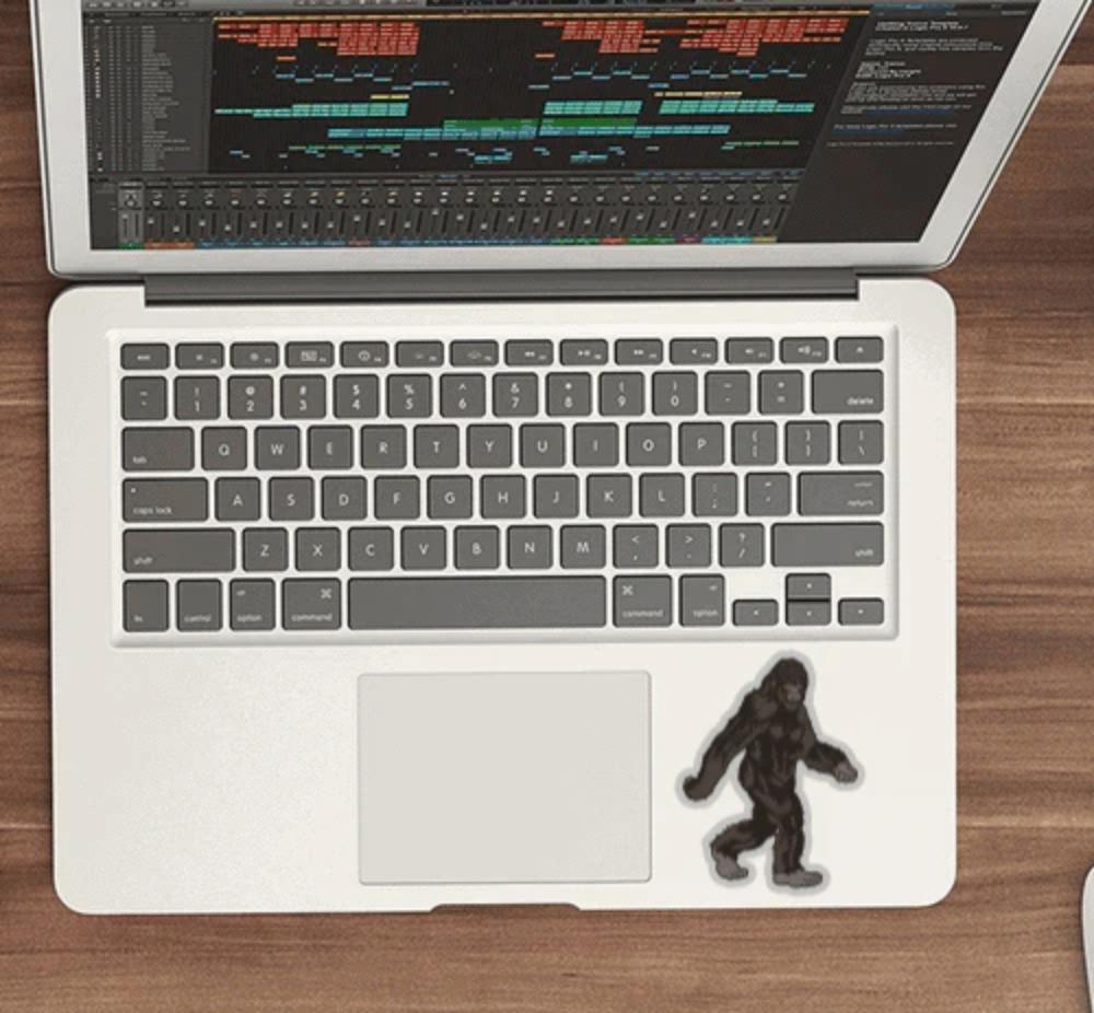 Heart Sticker - Bigfoot Stroll
