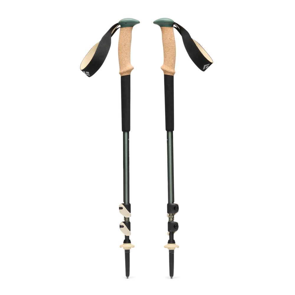 Black Diamond - Trail Cork Trekking Poles - Laurel Green