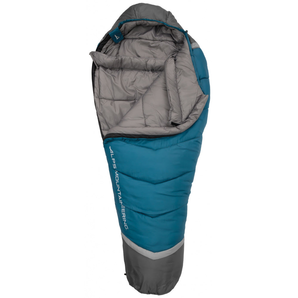 Alps Mountaineering - Blaze -20d Sleep Bag - Blue Coral Charcoal