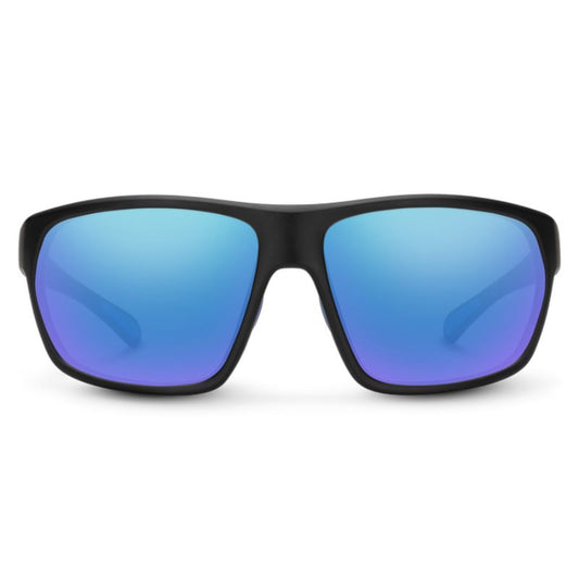 Suncloud - Boone - Matte Black; Polarized Blue Mirror