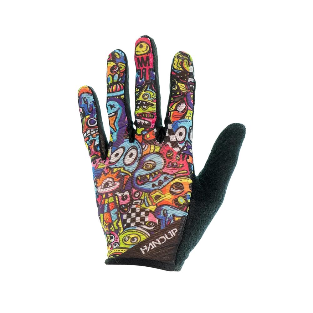 Handup - Vented Gloves - Topo Map Black