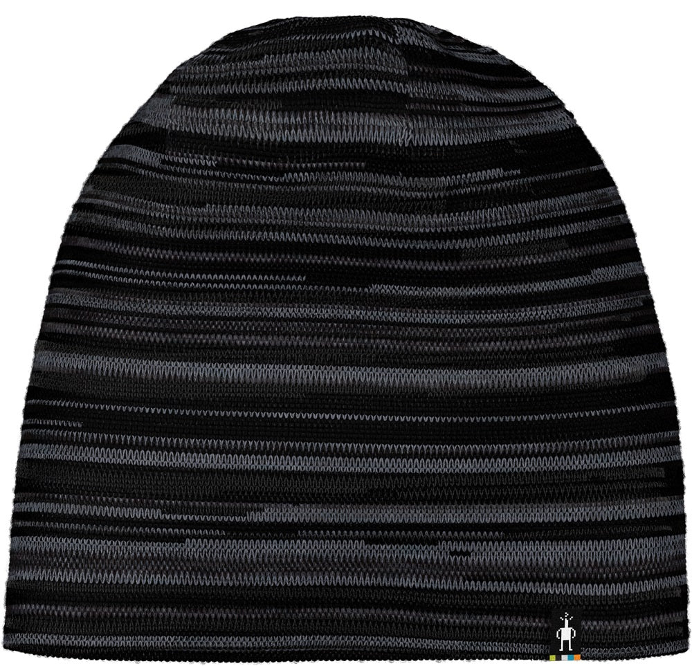 Smartwool - Boundary Line Reversible Beanie - Unisex - Black