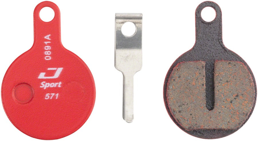 Jagwire - Mountain Sport Semi-Metallic Disc Brake Pads for Tektro Lyra, IOX