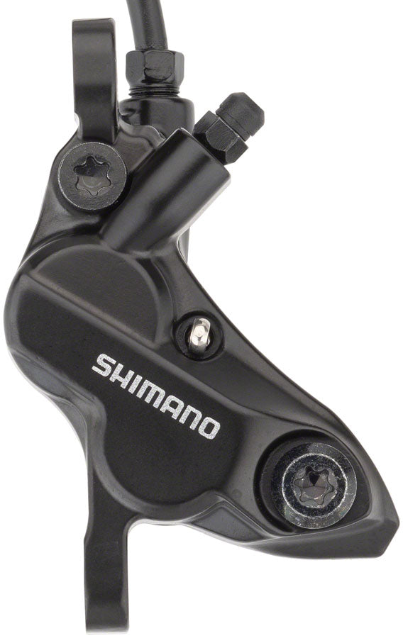 Shimano - Deore BL-MT501/BR-MT520 Disc Brake and Lever - Front, Hydraulic, Post Mount, Black