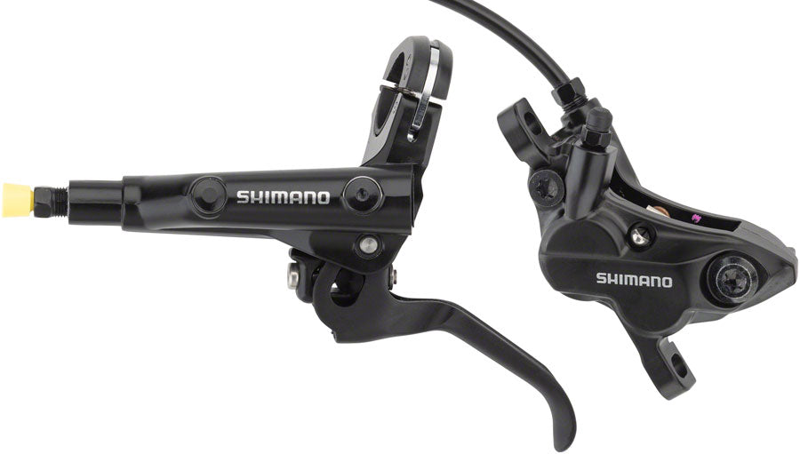 Shimano - Deore BL-MT501/BR-MT520 Disc Brake and Lever - Front, Hydraulic, Post Mount, Black