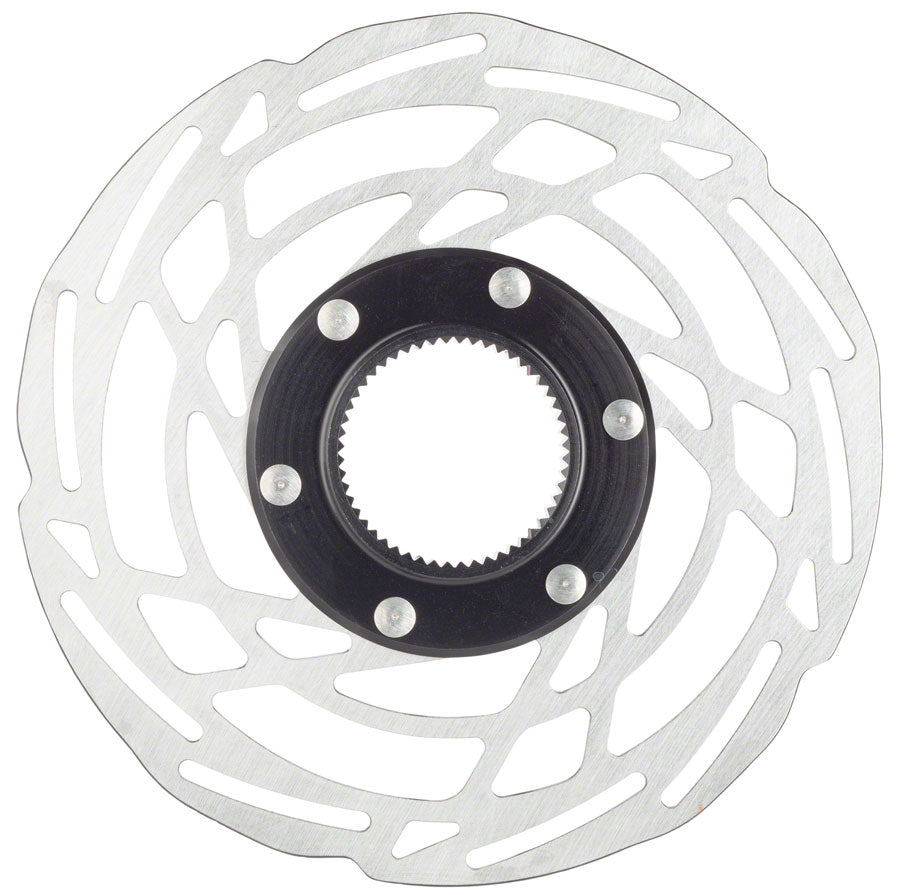 Jagwire - Sport SR1 Disc Brake Rotor - 203mm, Center Lock, Silver