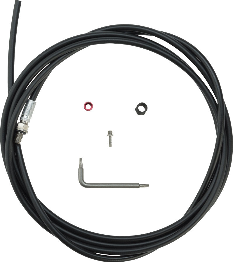 Avid - Elixir Hydraulic Line Kit, Fits Elixir 5, R, CR, X0, CR, Mag, 2012+ XX, Trail, 2 Meters, Black