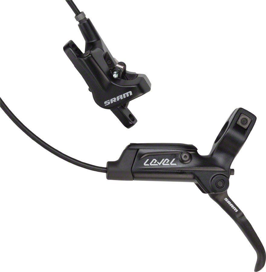 SRAM - Level Disc Brake and Lever - Rear, Hydraulic, Post Mount, Black, A1 1800mm