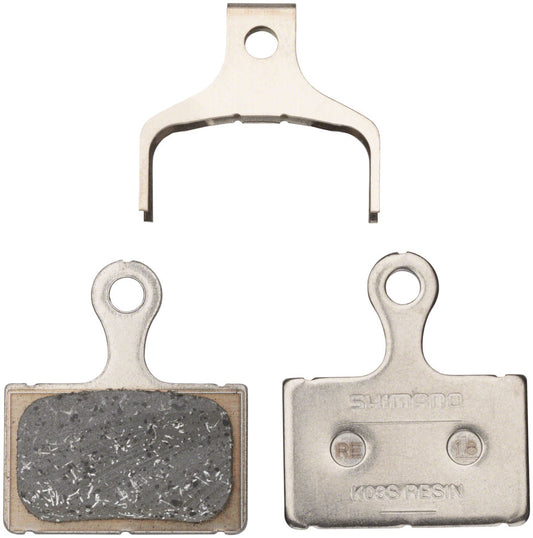 Shimano - K05S-RX Disc Brake Pad and Spring - Resin Compound, Stainless Steel Back Plate, One Pair