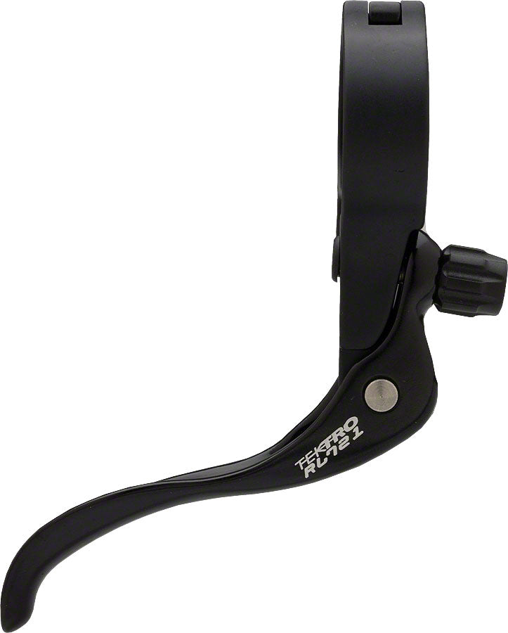 Tektro - RL721 Cross Levers - 31.8mm Clamp Diameter, Pair, Matte Black - Black