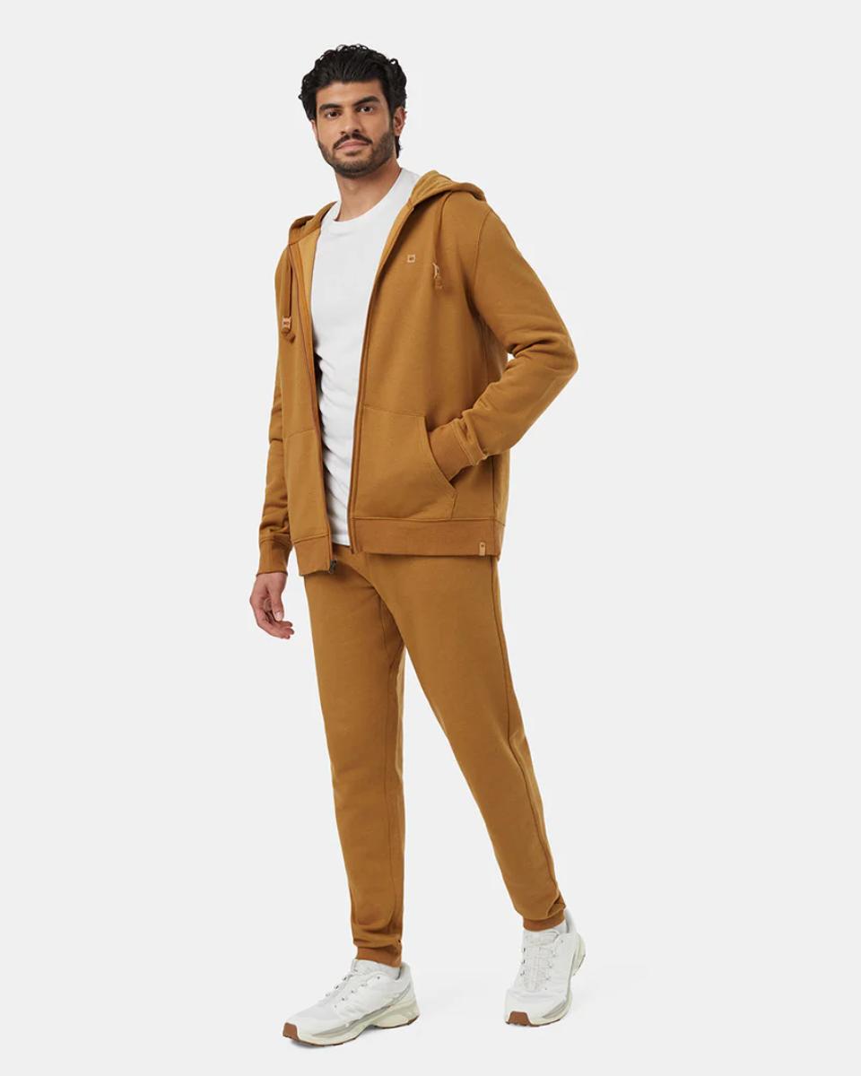 Tentree - TreeFleece Full Zip - Men's - Eucalyptus