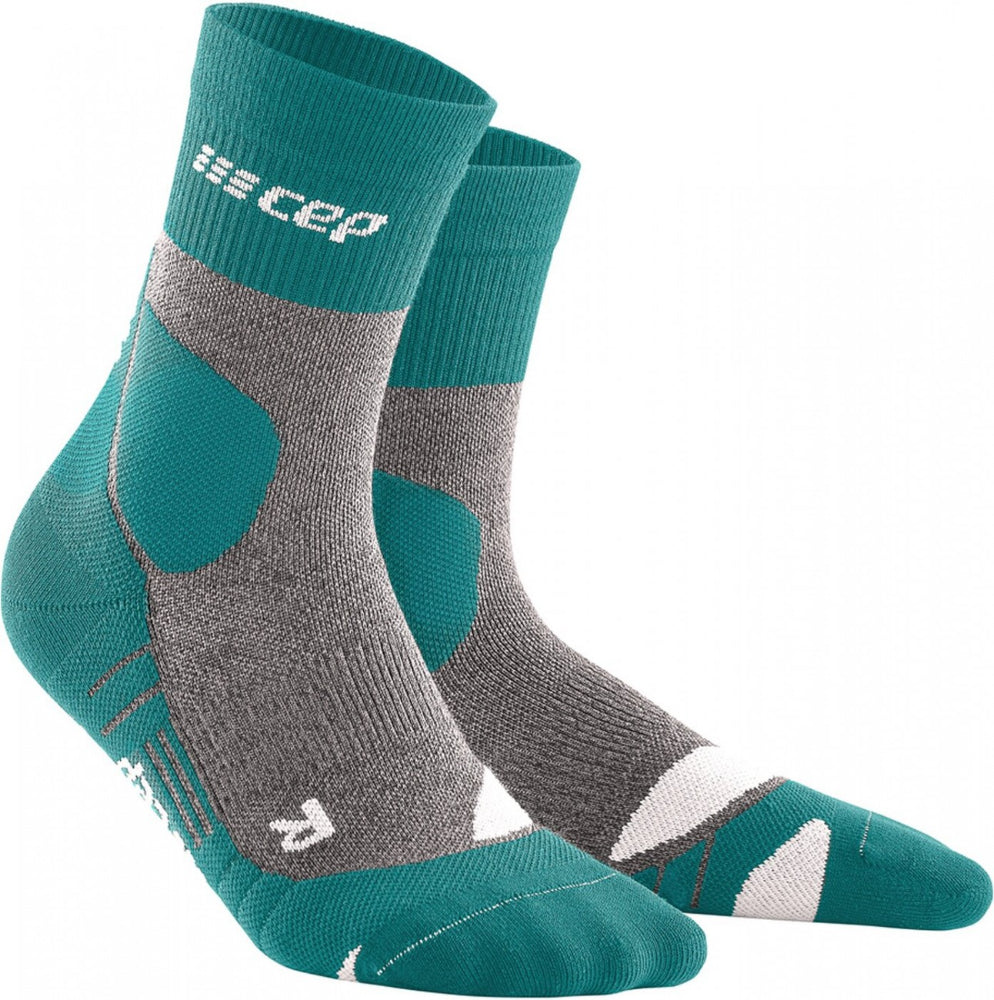 CEP - Hiking Merino Mid Cut Socks Women's - Sand/Grey