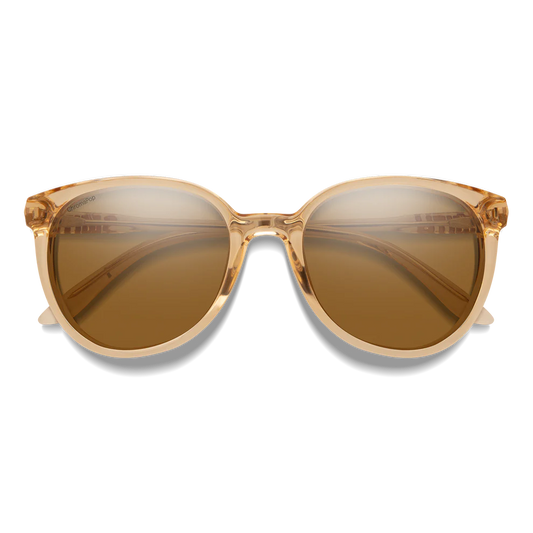 Smith - Cheetah - Champagne Crystal; ChromaPop Polarized Brown