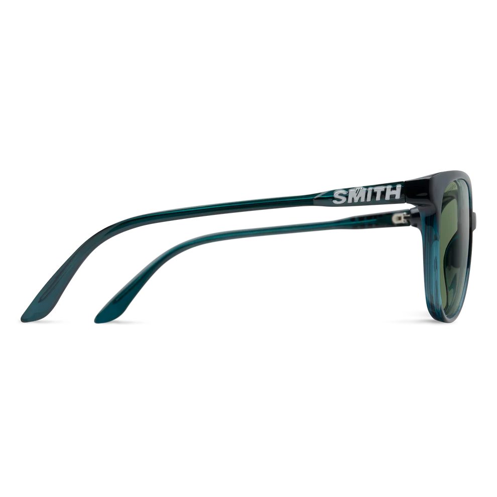 Smith - Cheetah - Pacific Crystal; ChromaPop Polarized Gray Green