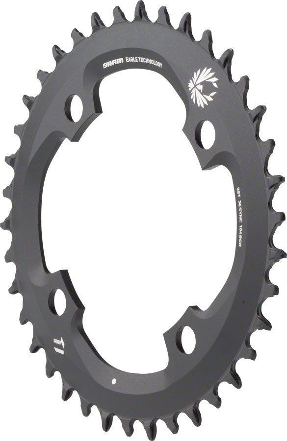 SRAM - X-Sync 2 Eagle Chainring - 38 Tooth, 104mm BCD, 12-Speed, Black