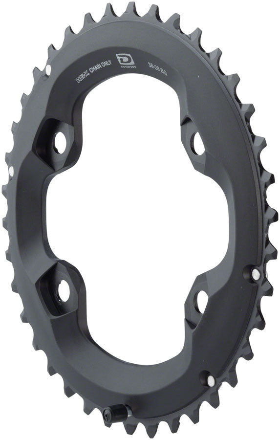 Shimano - Deore FC-M6000 Chainring - 38t, 10-Speed, 96mm Asymmetric BCD