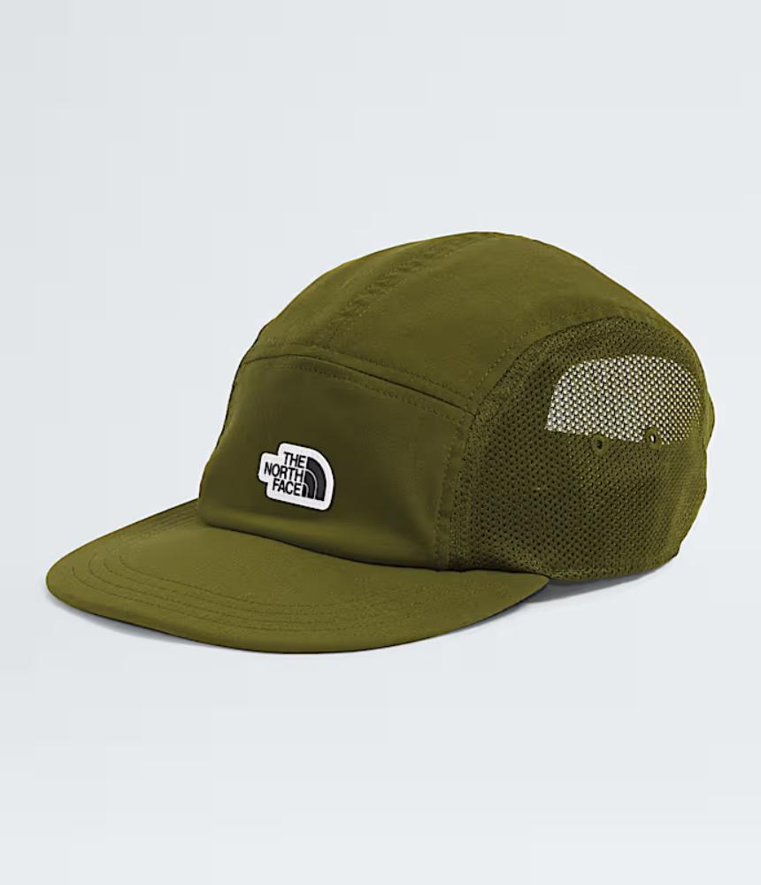 The North Face - Class V Camp Hat - Shady Blue Yosemite Toile Print/Turmeric