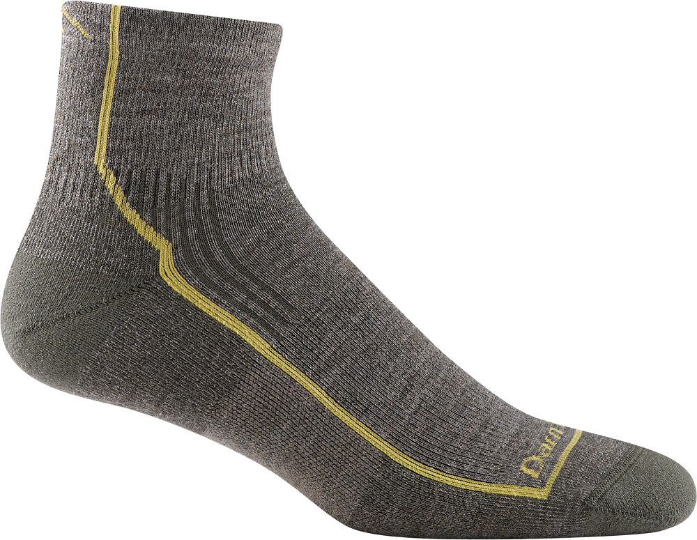 Darn Tough - Hiker 1/4 Midweight With Cushion - Unisex - Taupe