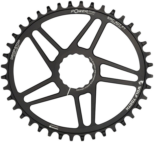 Wolf Tooth - Elliptical RaceFace/Easton Direct Mount Chainring - Black