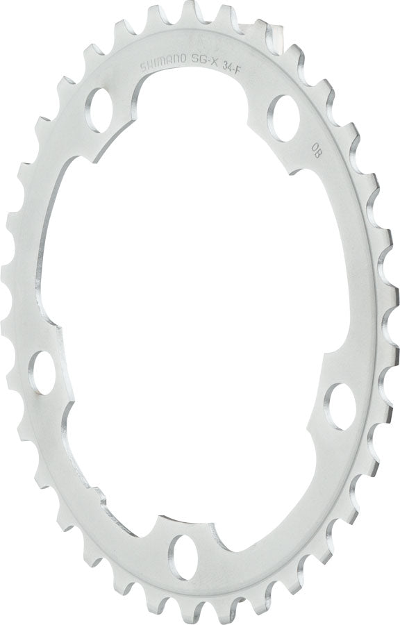 Shimano - Sora 3450 Chainring - 34t, 110mm BCD, 9-Speed, Silver - Silver