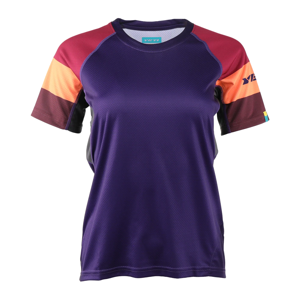Yeti Cycles - Womens Crest Shortsleeve Jersey - Velvet