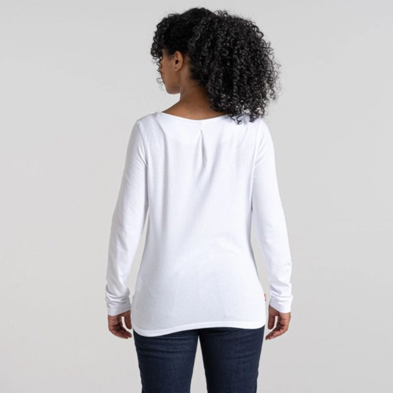 Craghoppers - Nosilife Erin Long Sleeve Top - Women's - Optic White