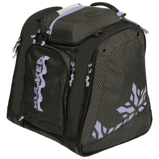 Kulkea - Powder Trekker Boot Bag - Black White Lavender
