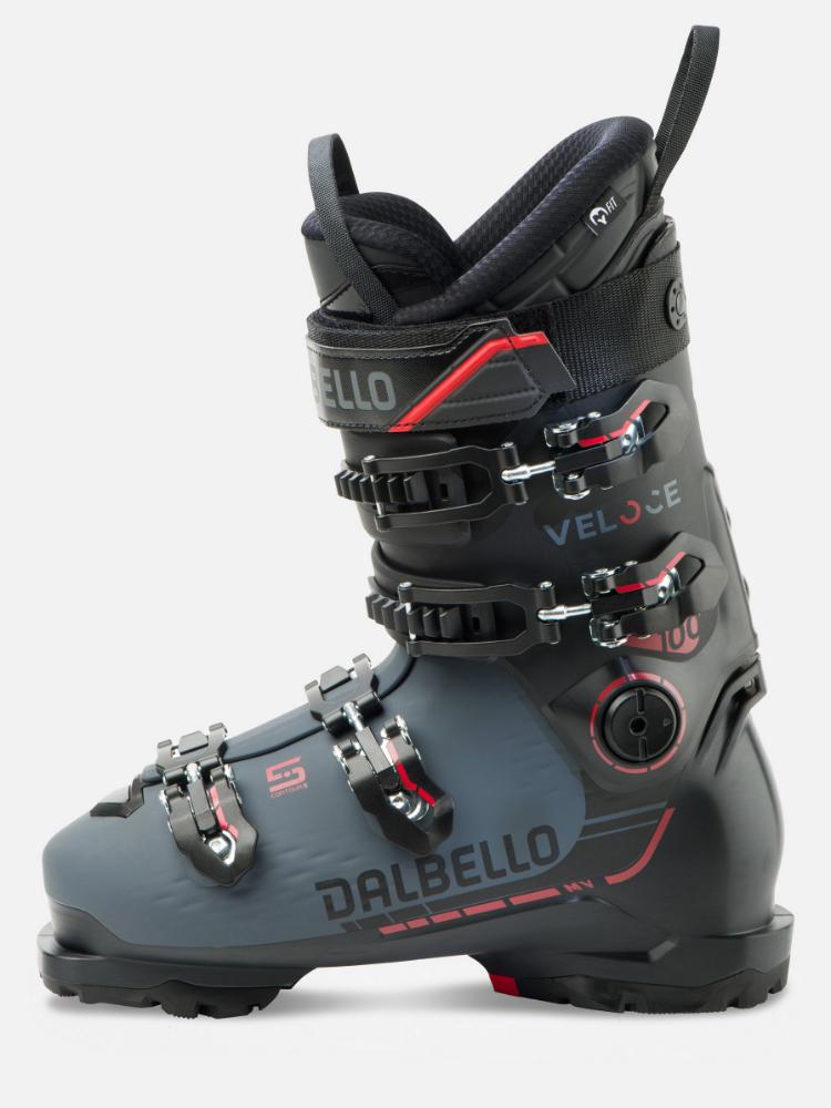 Dalbello - Veloce 100 MV Ski Boots 2025 - Black Anthracite