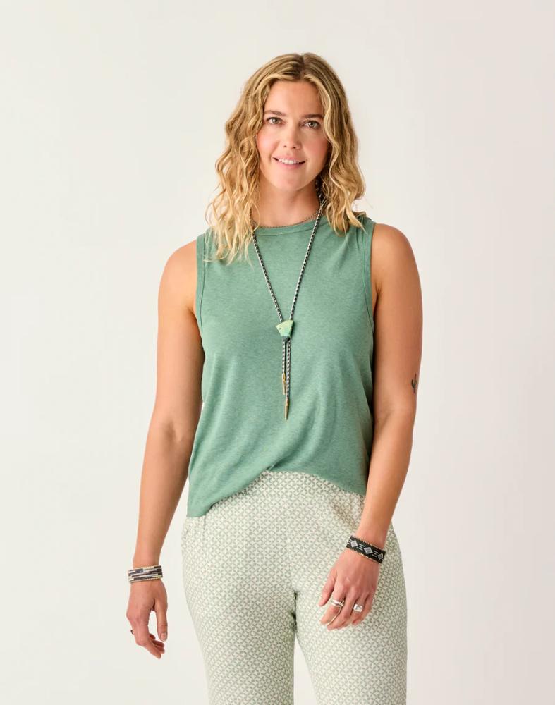 Carve Designs - Larisa Hemp Tank - Women's - Dark Haze