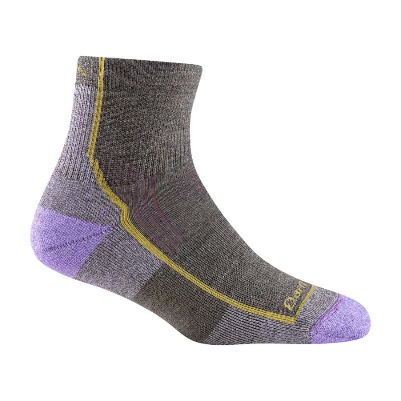 Darn Tough - Hiker 1/4 Midweight with Cushion - Women's - Taupe