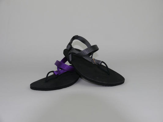 Deliberate Life Designs - Pursuit Huarache Sandal - Purple/Grey