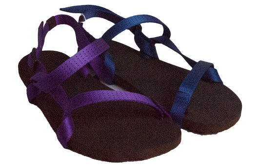 Deliberate Life Designs - Ultra Light Duo Camp Sandal - Blue/Purple