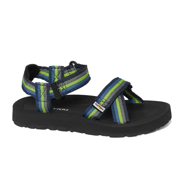 Rafters - Vibe Sandal Retro Stripe - Navy Multi