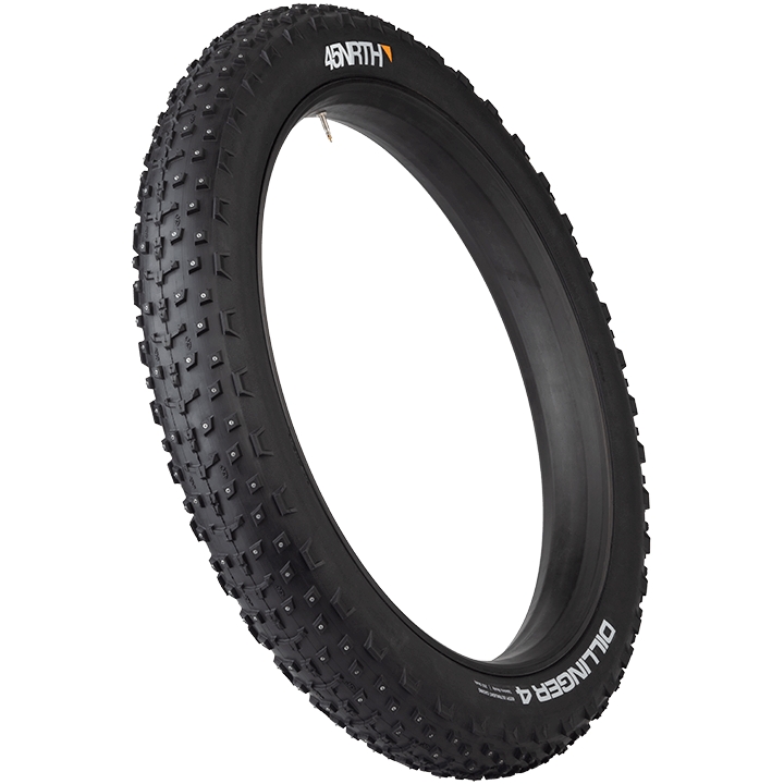 45NRTH - 26 x 4.0 Dillinger 4 Fatbike Tire - Custom Studdable