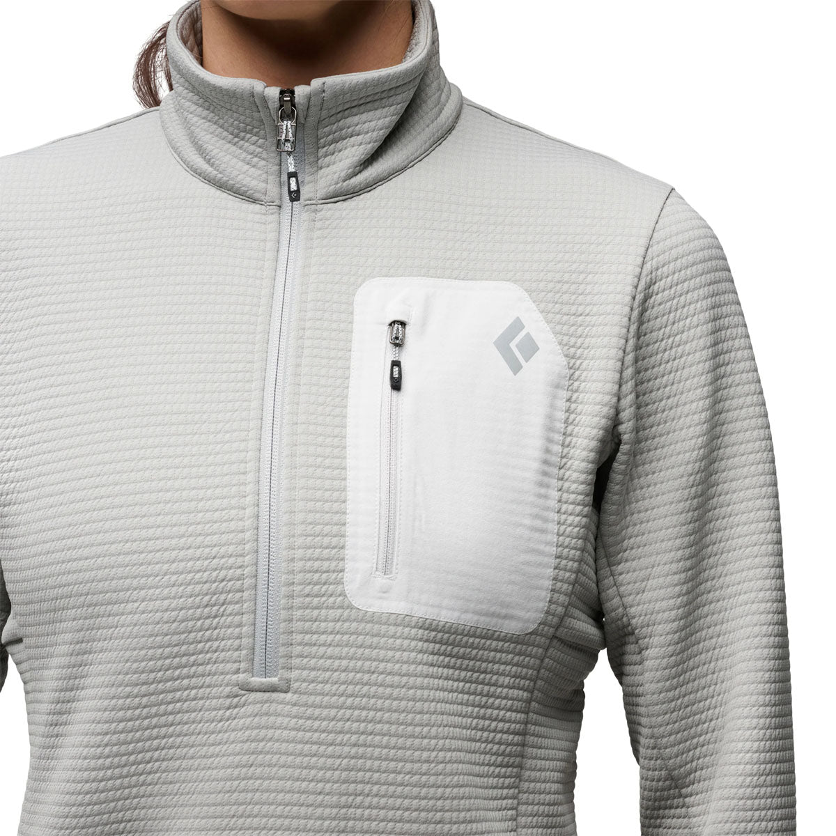 Black Diamond - Women's Diverge Half Zip Jacket - Pewter