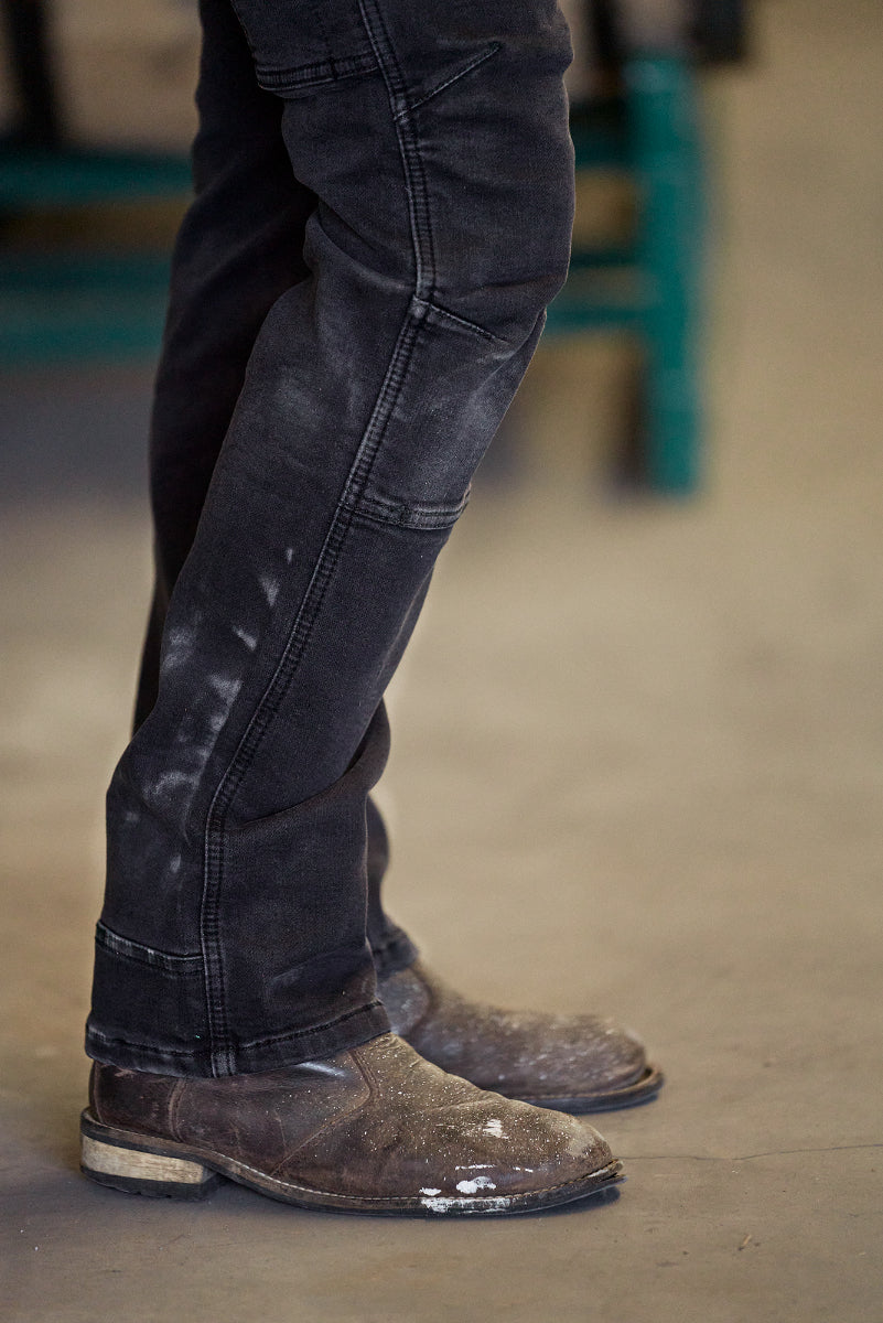 Dovetail - Britt Utility - Black Thermal Denim