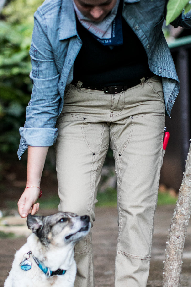 Dovetail - Anna Taskpant - Women's - Khaki Canvas