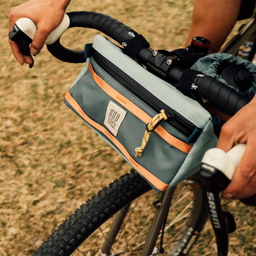 Topo Designs - Bike Bag Mountain - Midnight/Loganberry