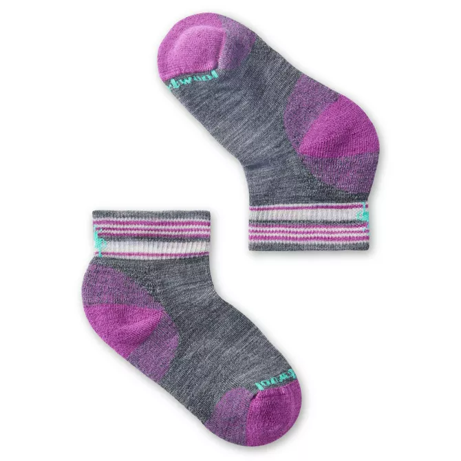 Smartwool - Hike Light Cushion Ankle Socks - Kids - Medium Gray