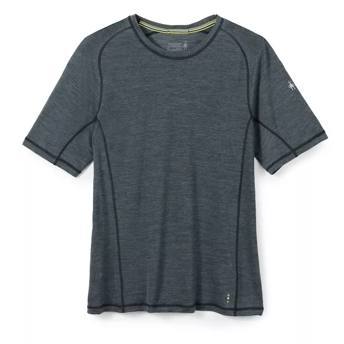 Smartwool - Active Ultralite Short Sleeve - Men's - Charcoal Heather