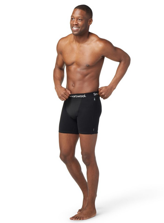 Smartwool - Merino Sport Wind Boxer Brief - Men's - Black