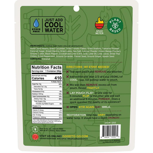 Good To Go - Cucumber Chaat Salad