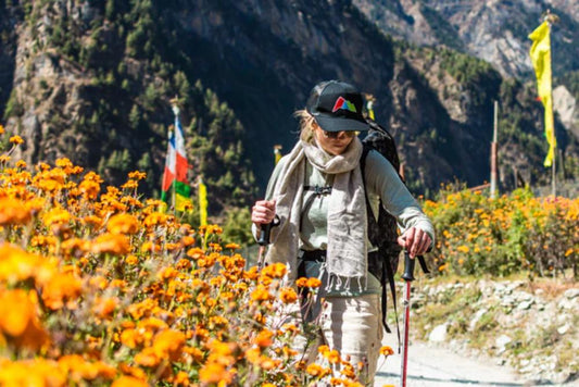 US Sherpa - Lobuche Yak Scarf - Full Moon