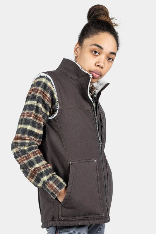 Dovetail - Old School Work Vest - Women's - Kodiak Brown