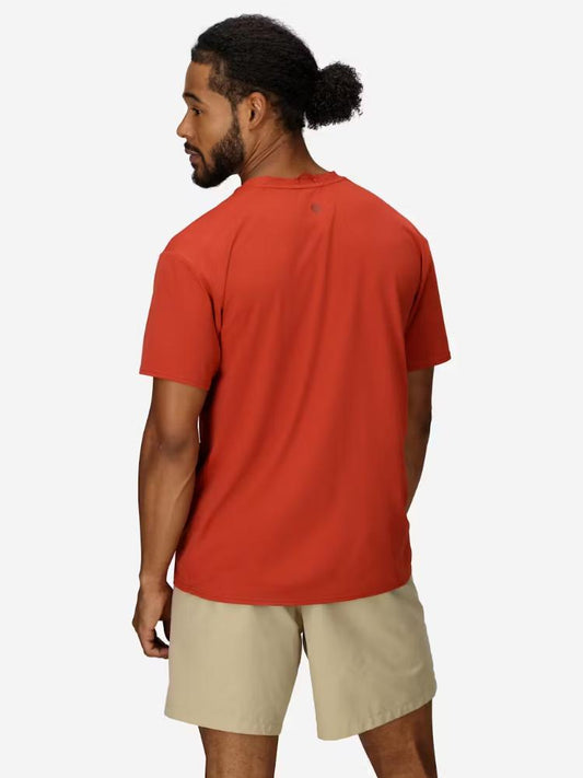 Marmot - AirExchange UPF 50 Crew Short Sleeve Shirt - Men's - Sumac
