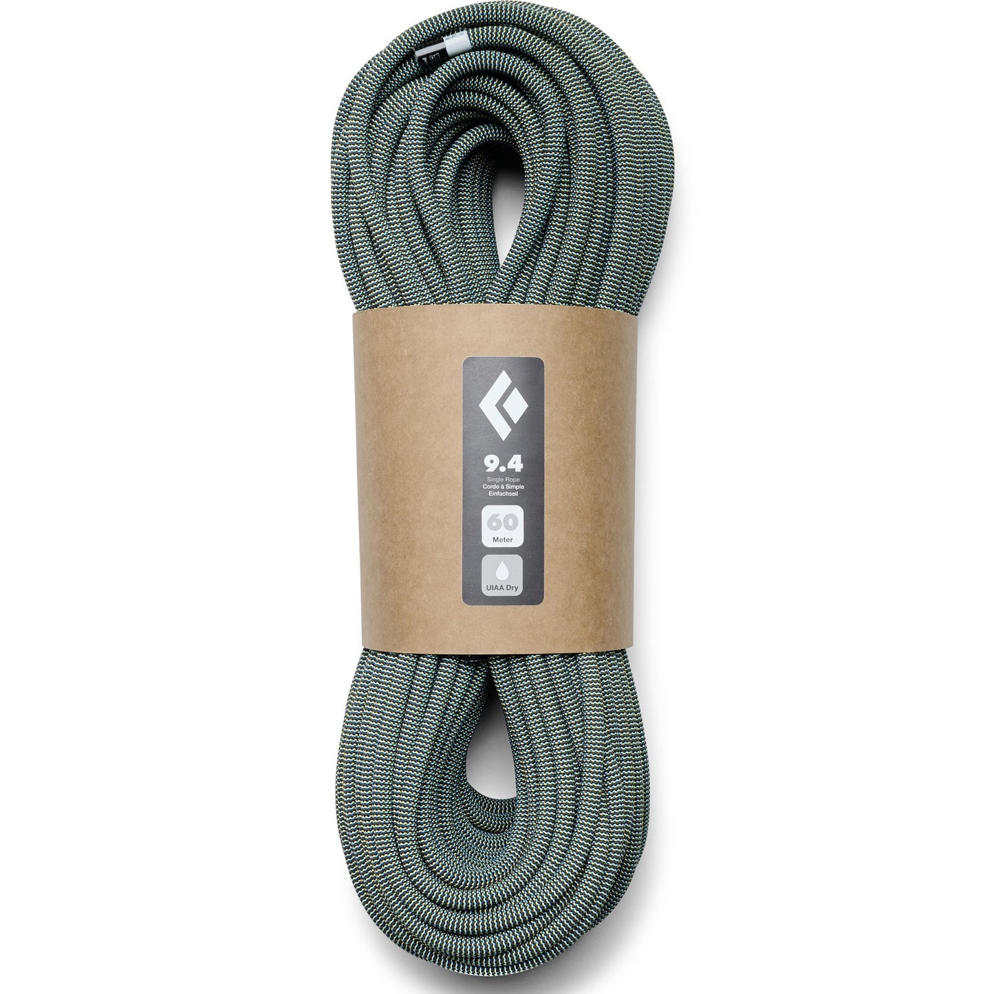 Black Diamond - 9.4 Dry Rope - Yellow Blue